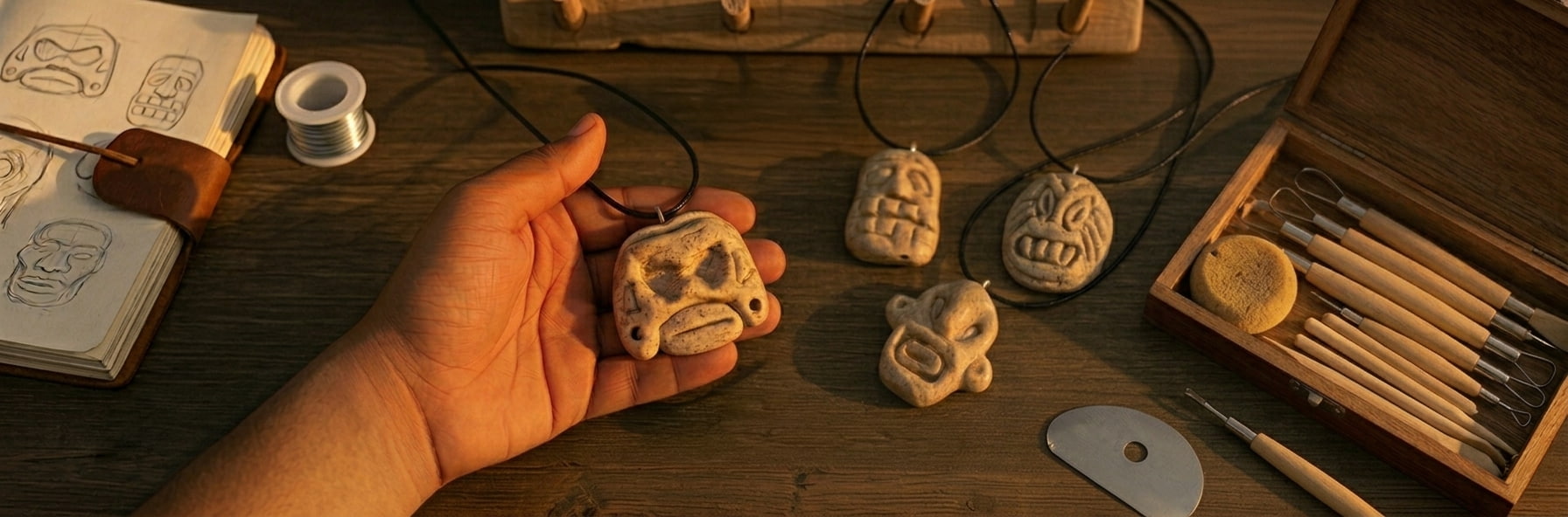 hands-holding-taino-pendant-from-collection